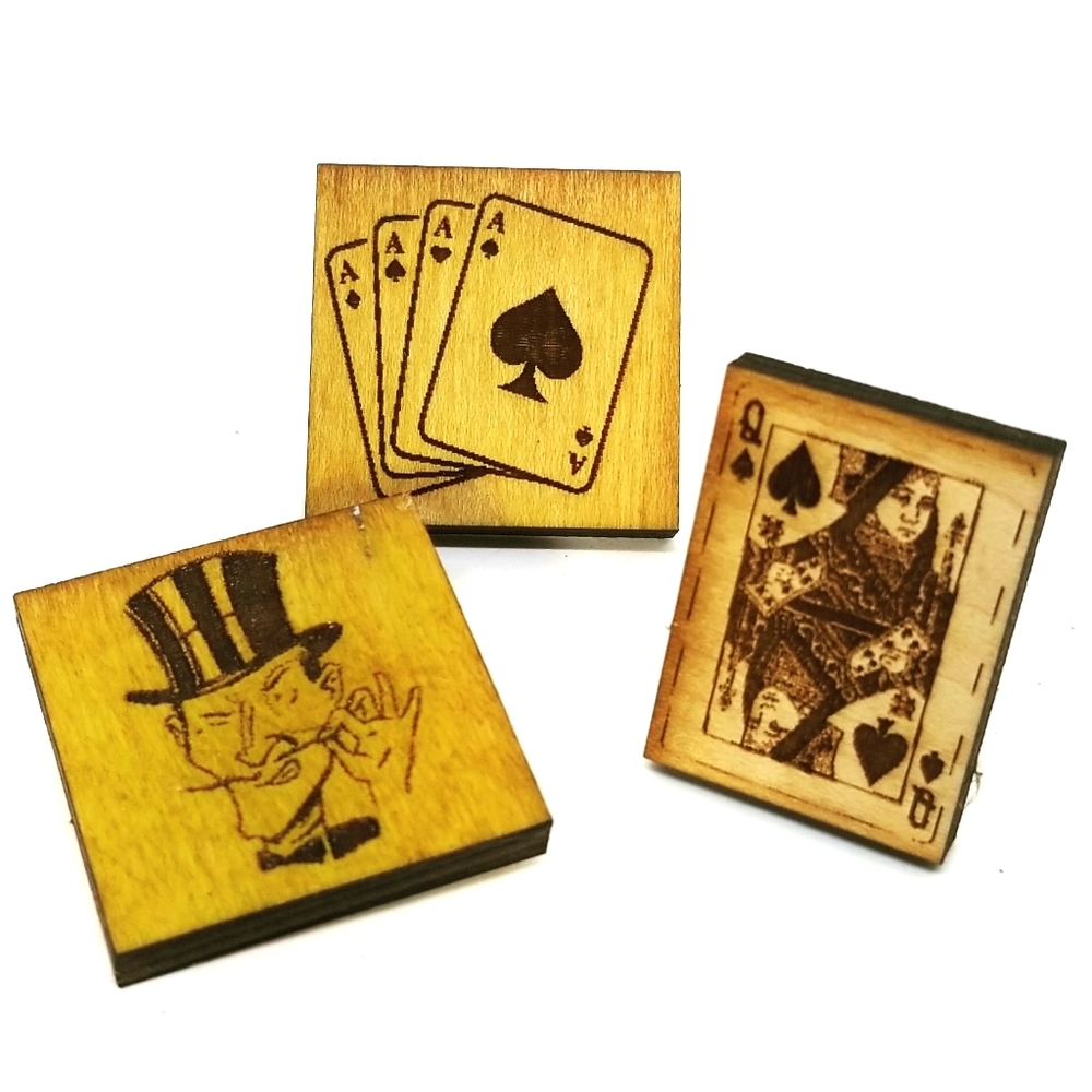 Lapel pin. 3 pack